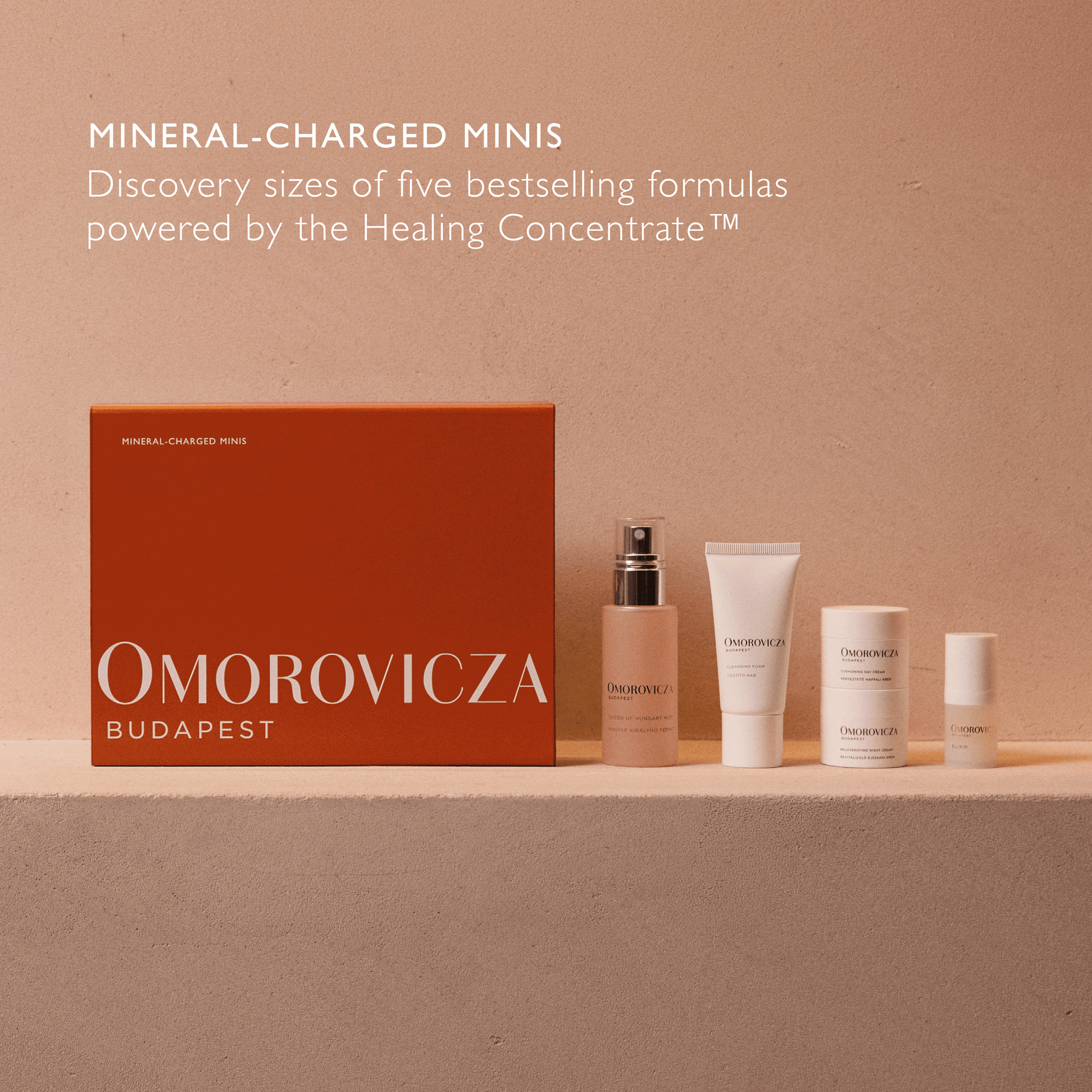 Mineral-Charged Minis Set I Omorovicza